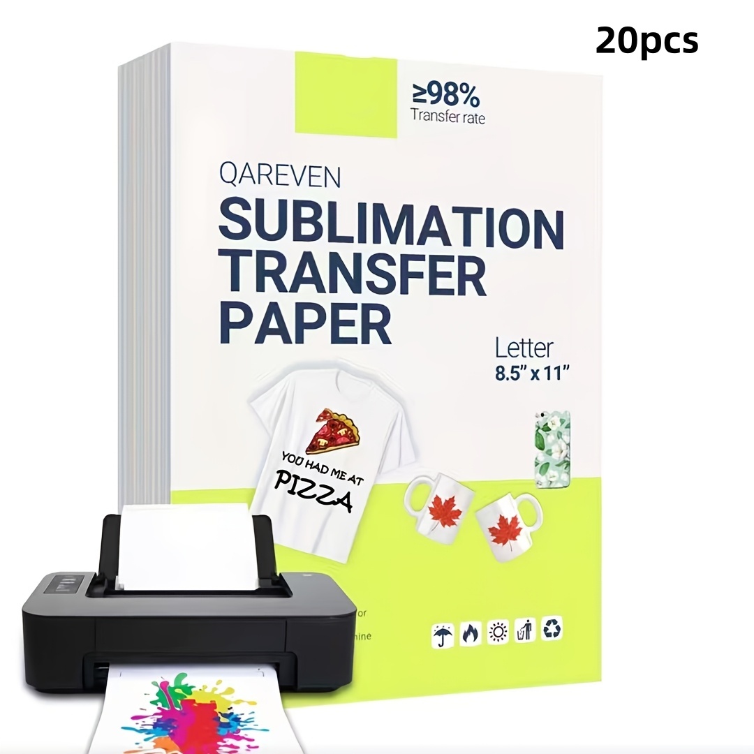 Ink Blotter Paper - 5/10/20/100 Kertas Transfer Sublimasi Kosong Ukuran