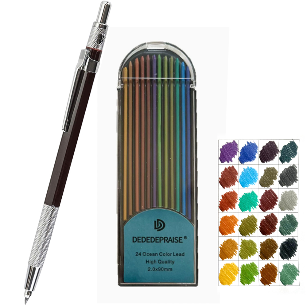 Staedtler Pencil Lumocolor - Set Pensil Mekanik 2.0mm Gaya Retro