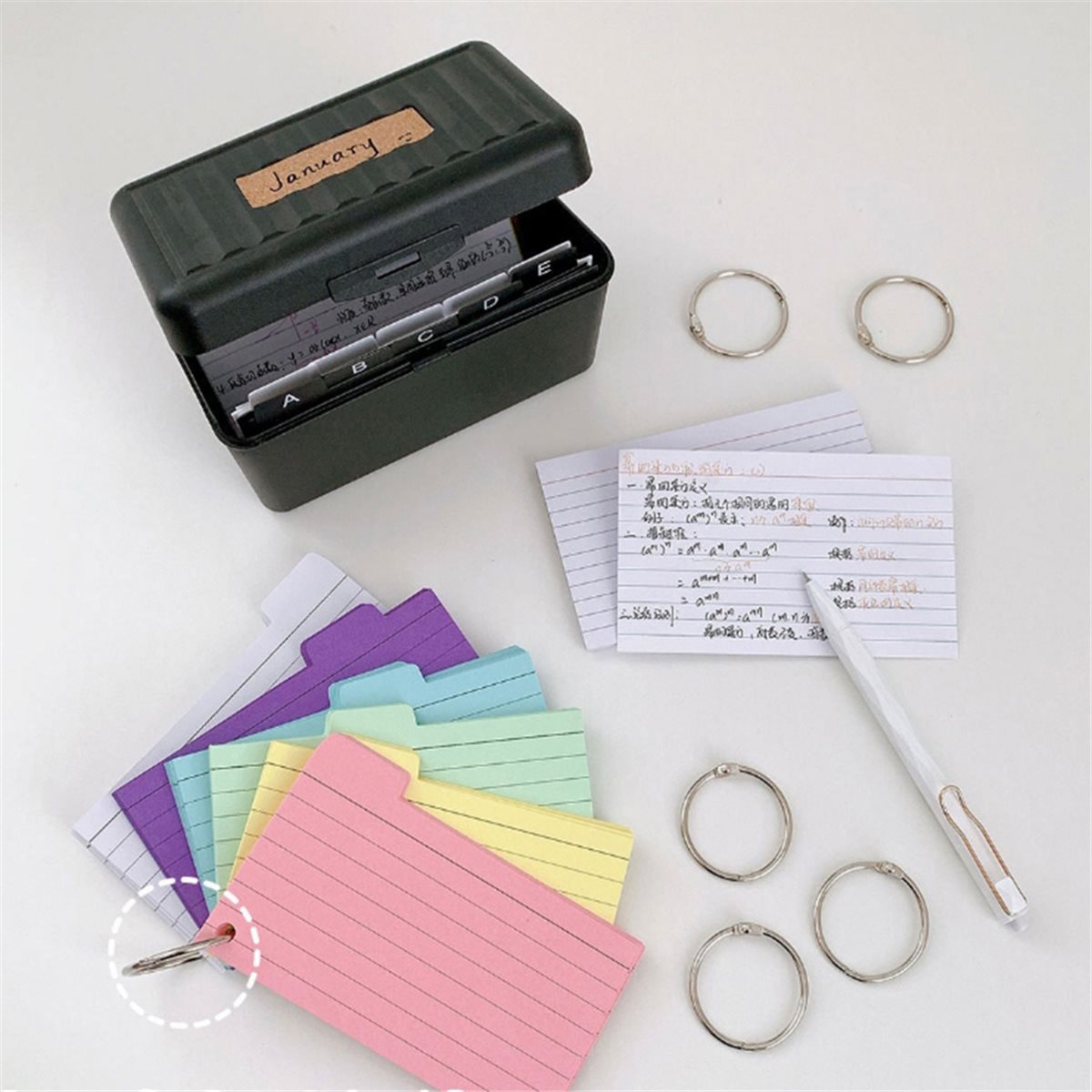 Card Index Box - 828 Mega Sale 3x Kotak Penyimpanan