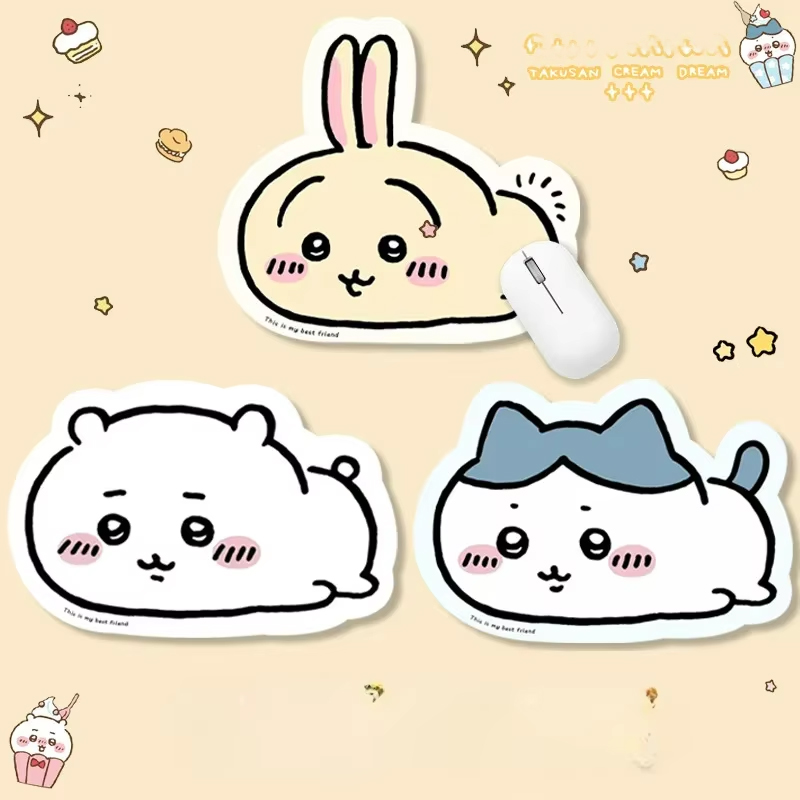 Chiikawa Kartun Jiyi Usagi Hac - Leather Desk Pad ulasan dan harga