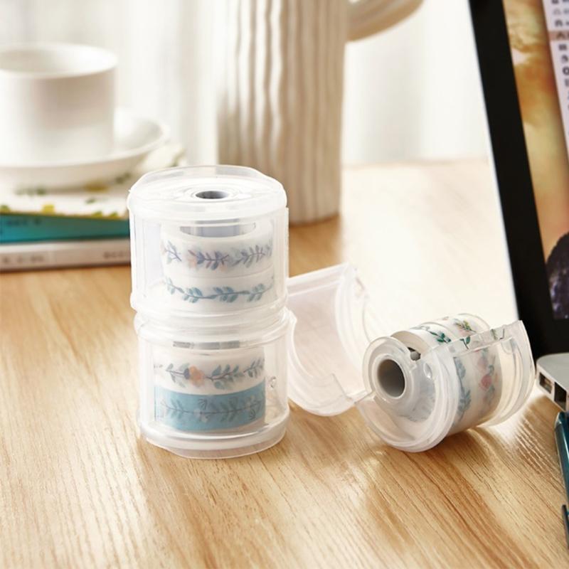 4 Buah Wadah Penyimpanan Pita  - Tape Dispenser Weighted ulasan dan harga