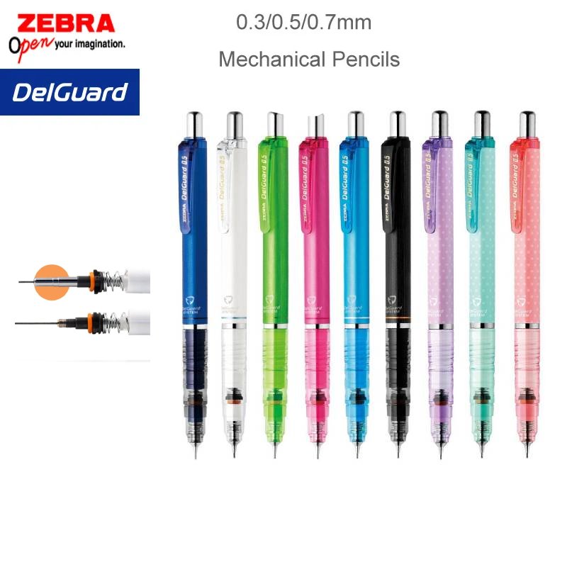 ZEBRA DelGuard pensil mekanik  - Mechanical Pencil 0.3 ulasan dan harga