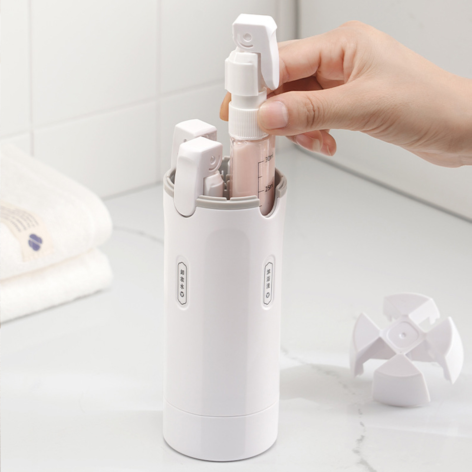 Dispenser Cairan Perjalanan 4- - Gel Refill Pack ulasan dan harga