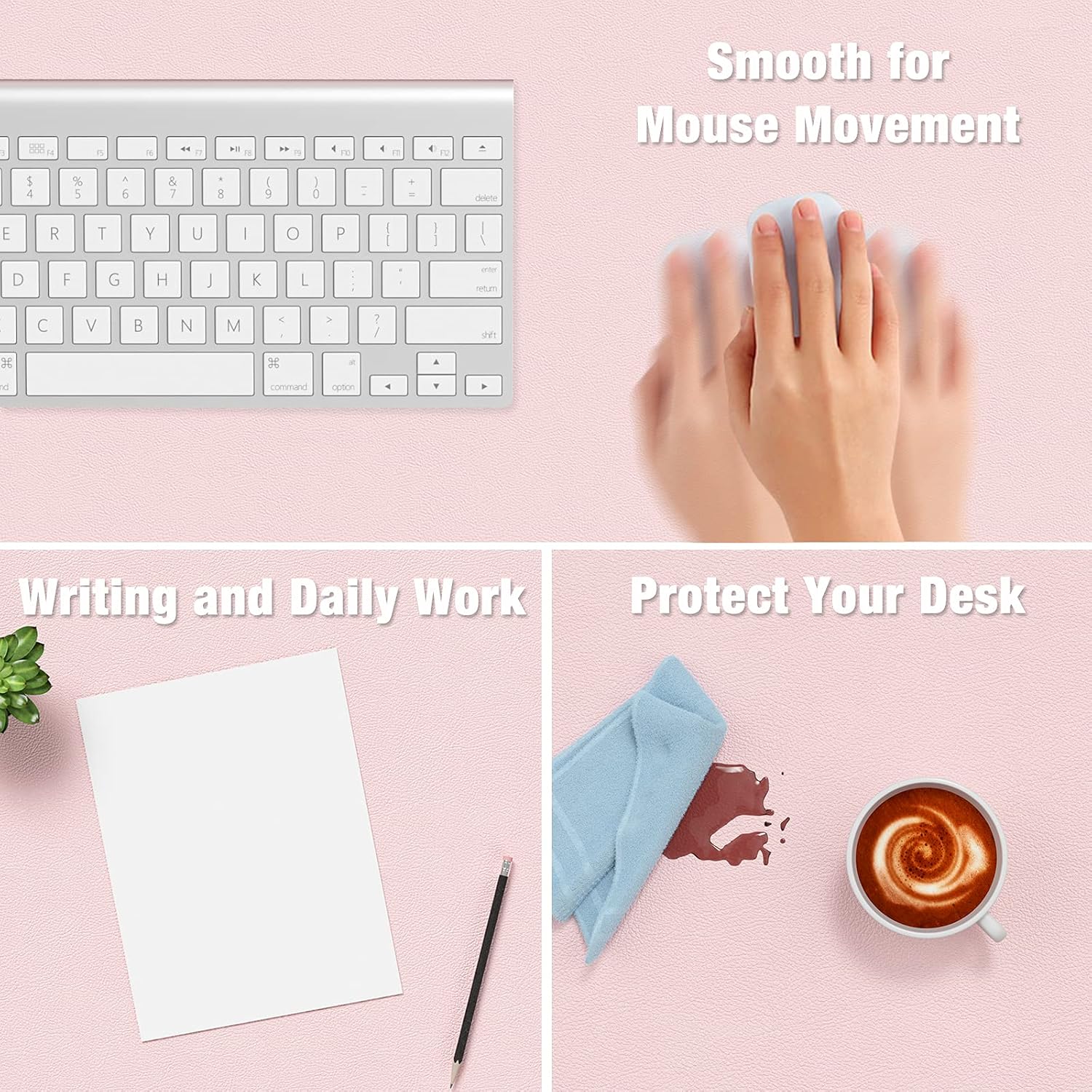 Alas Meja Kulit PU 30x14 Inci, - Leather Desk Pad ulasan dan harga