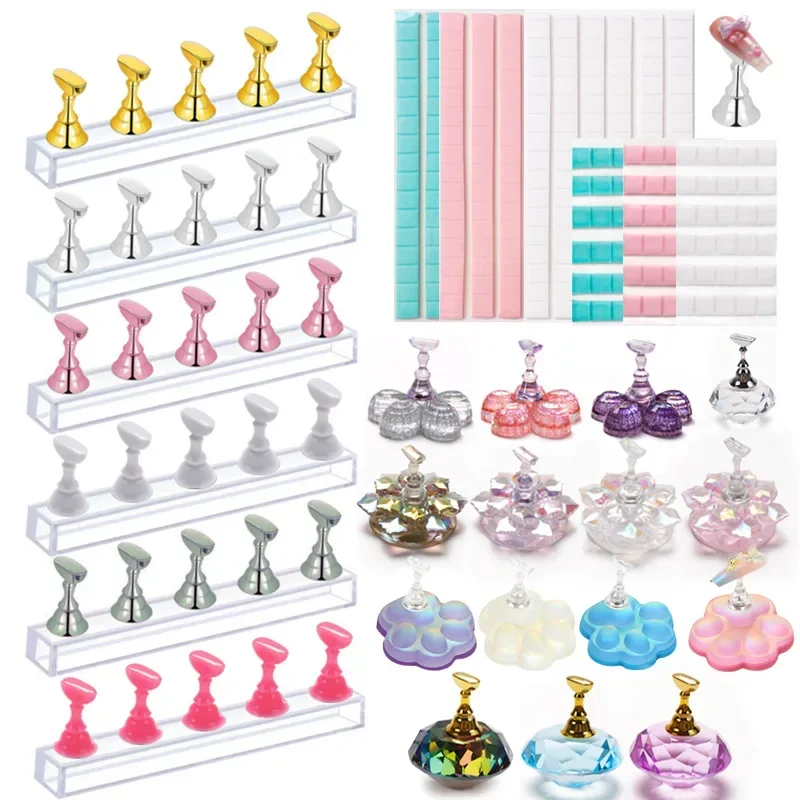 5 buah/pak penyangga kuku magn - Gel Refill Pack ulasan dan harga