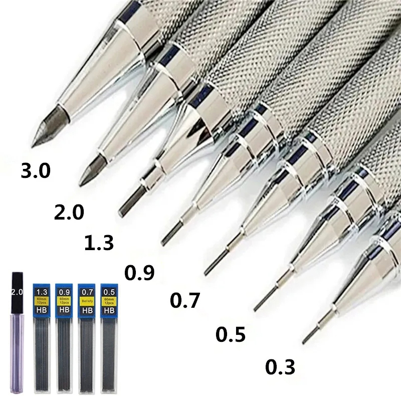 Pensil mekanik logam 0.3 0.5 0 - Mechanical Pencil 0.3 ulasan dan harga
