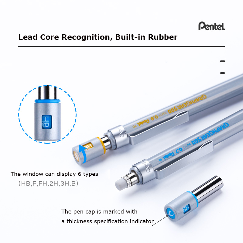 Pensil Mekanik Pentel GraphGea - Pentel Pen Energel ulasan dan harga