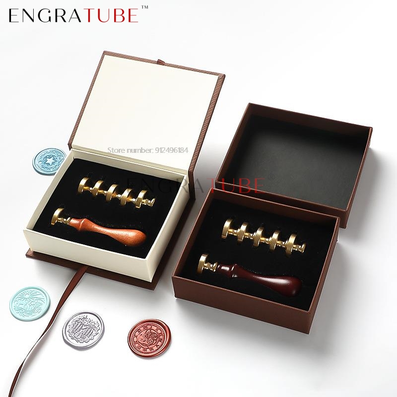 6 Kepala Stempel Segel Lilin T - Wax Seal Stamp Set ulasan dan harga