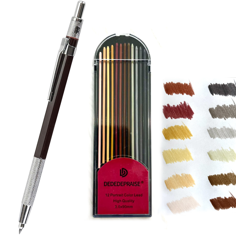 Set Pensil Mekanik 2.0mm Gaya  - Staedtler Pencil Lumocolor ulasan dan harga