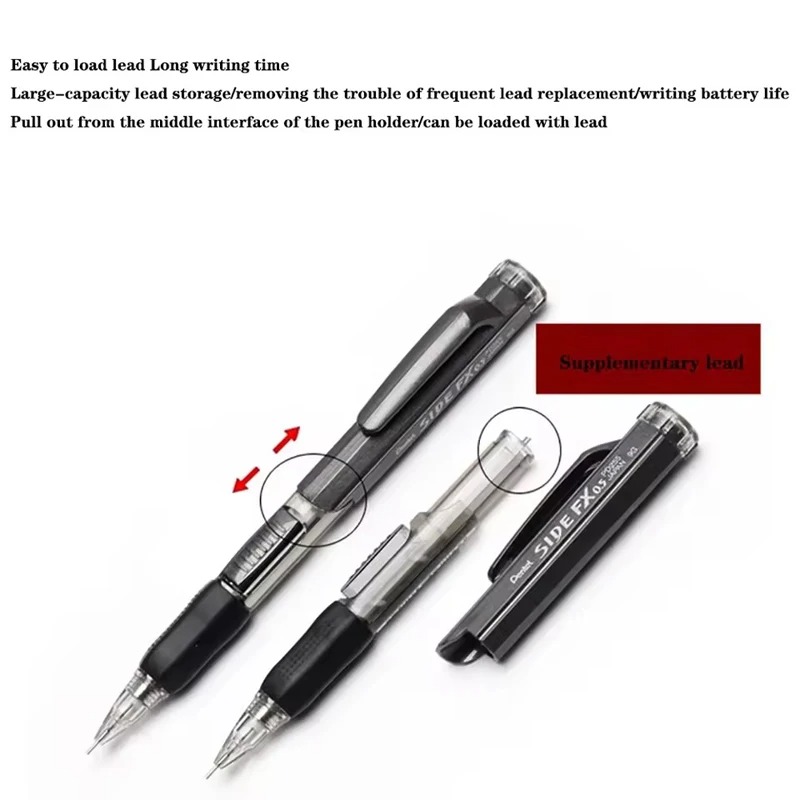 Pensil Mekanik Pentel Side Pus - Pentel Pen Energel ulasan dan harga
