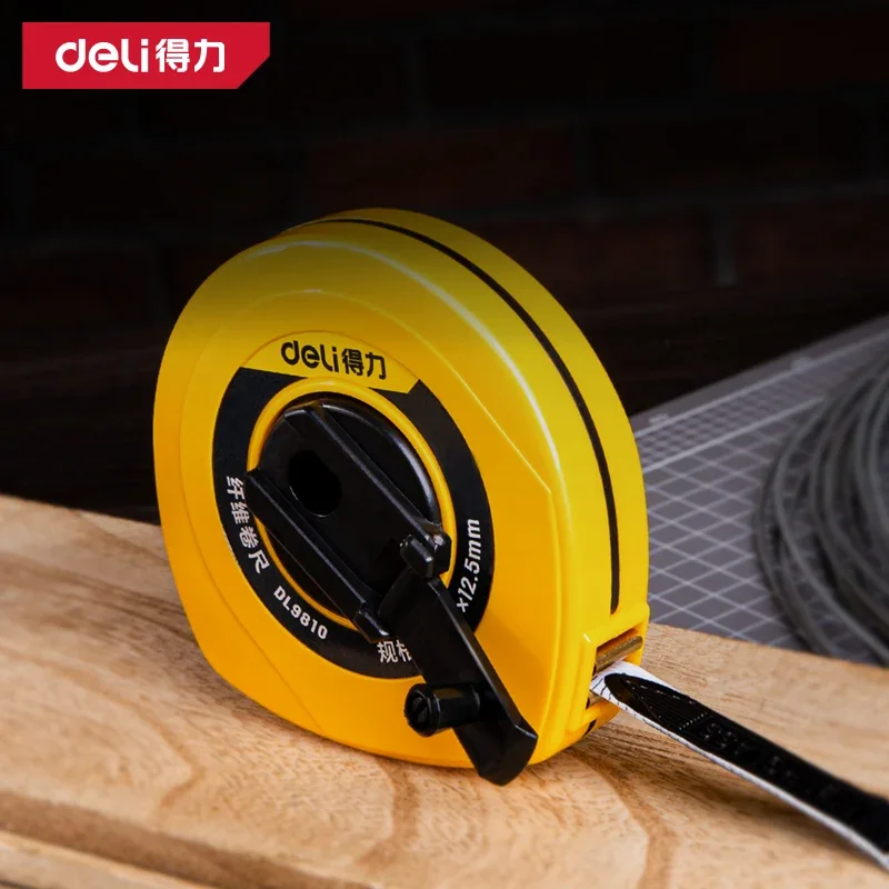 Deli 10/20/30/50m pita penguku - Tape Dispenser Weighted ulasan dan harga