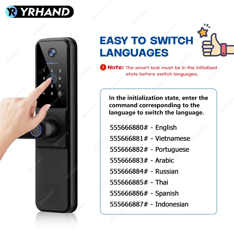 YRHAND H01 Fechadura Eletronic - Letter Opener Brass ulasan dan harga