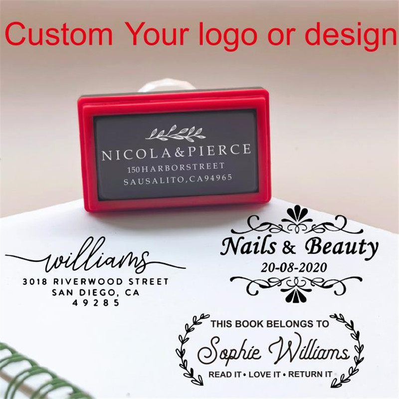 Stempel Logo Pribadi Otomatis, - Rubber Date Stamp ulasan dan harga