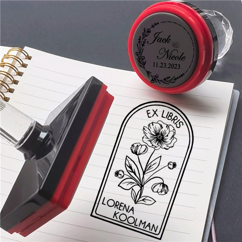 Stempel Logo Pribadi Otomatis, - Rubber Date Stamp ulasan dan harga