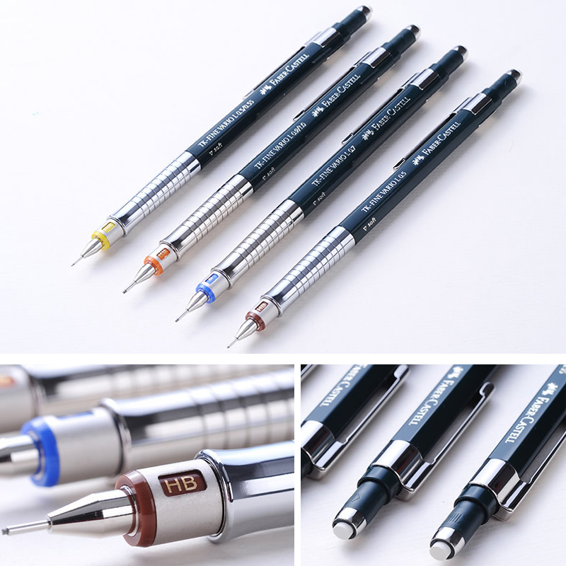 Faber Castell Tk Baik Vario L  - Mechanical Pencil 0.3 ulasan dan harga